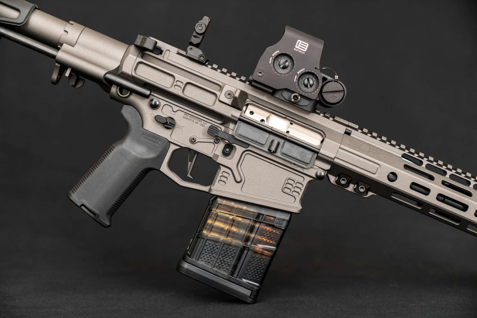 SLR Rifleworks – 8.6 Blackout – Tungsten – 12″ PDW Pistol – NRC Industries